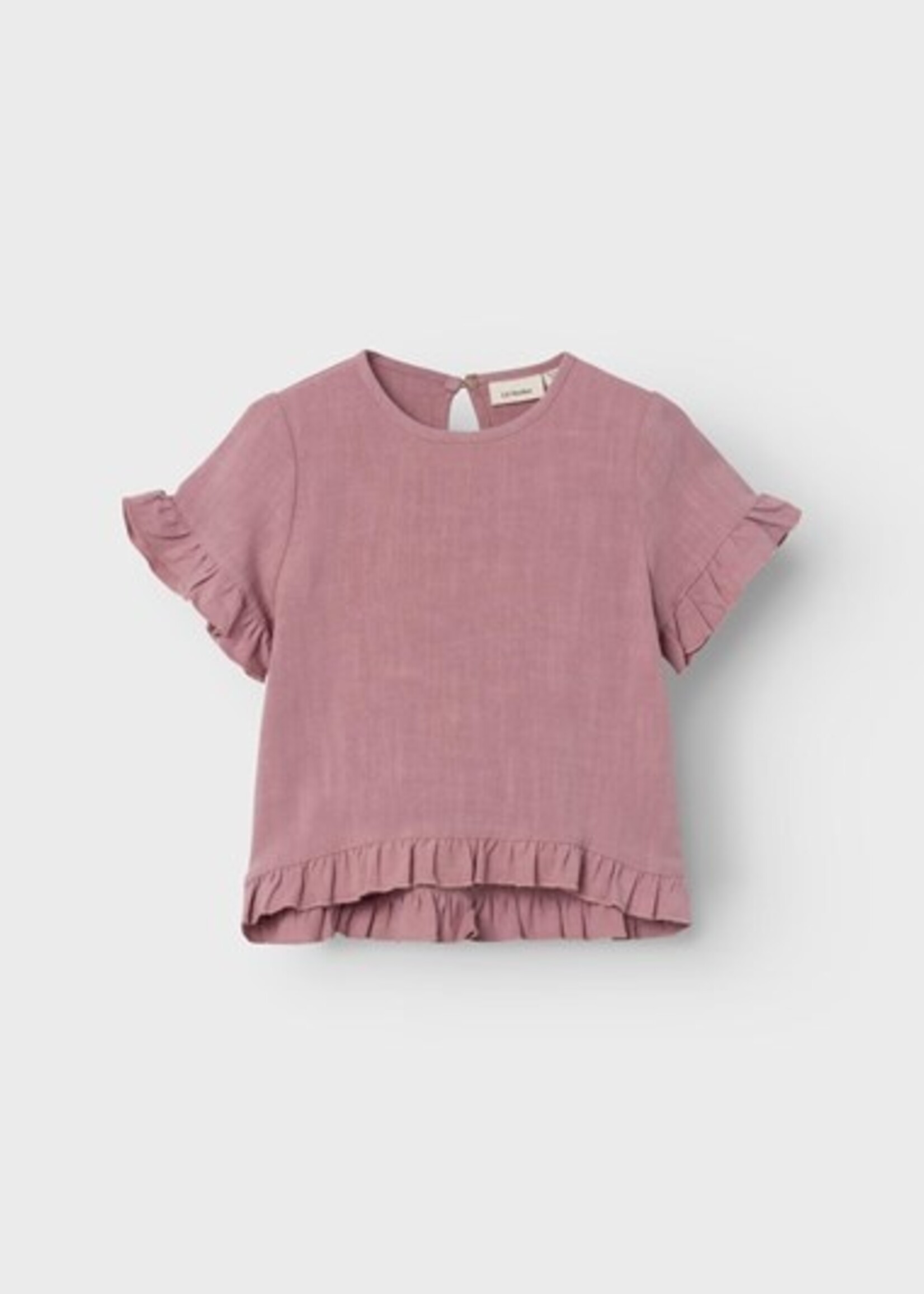 Lil' Atelier Lil' Atelier | NMFDOLIE SS LOOSE SHIRT LIL - Nostalgia Rose