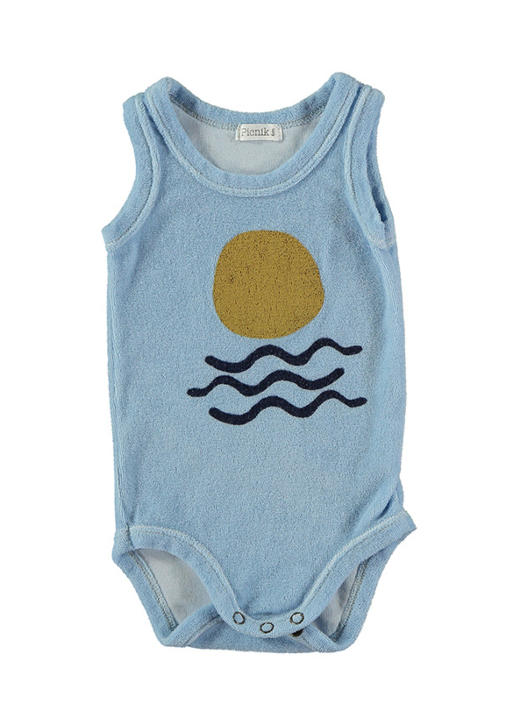 Picnik Picnik | Baby romper - Blue