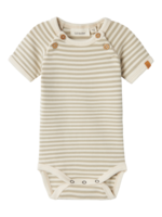 Lil' Atelier Lil' Atelier | NBMGEO FON SS BODY LIL - Moss Gray