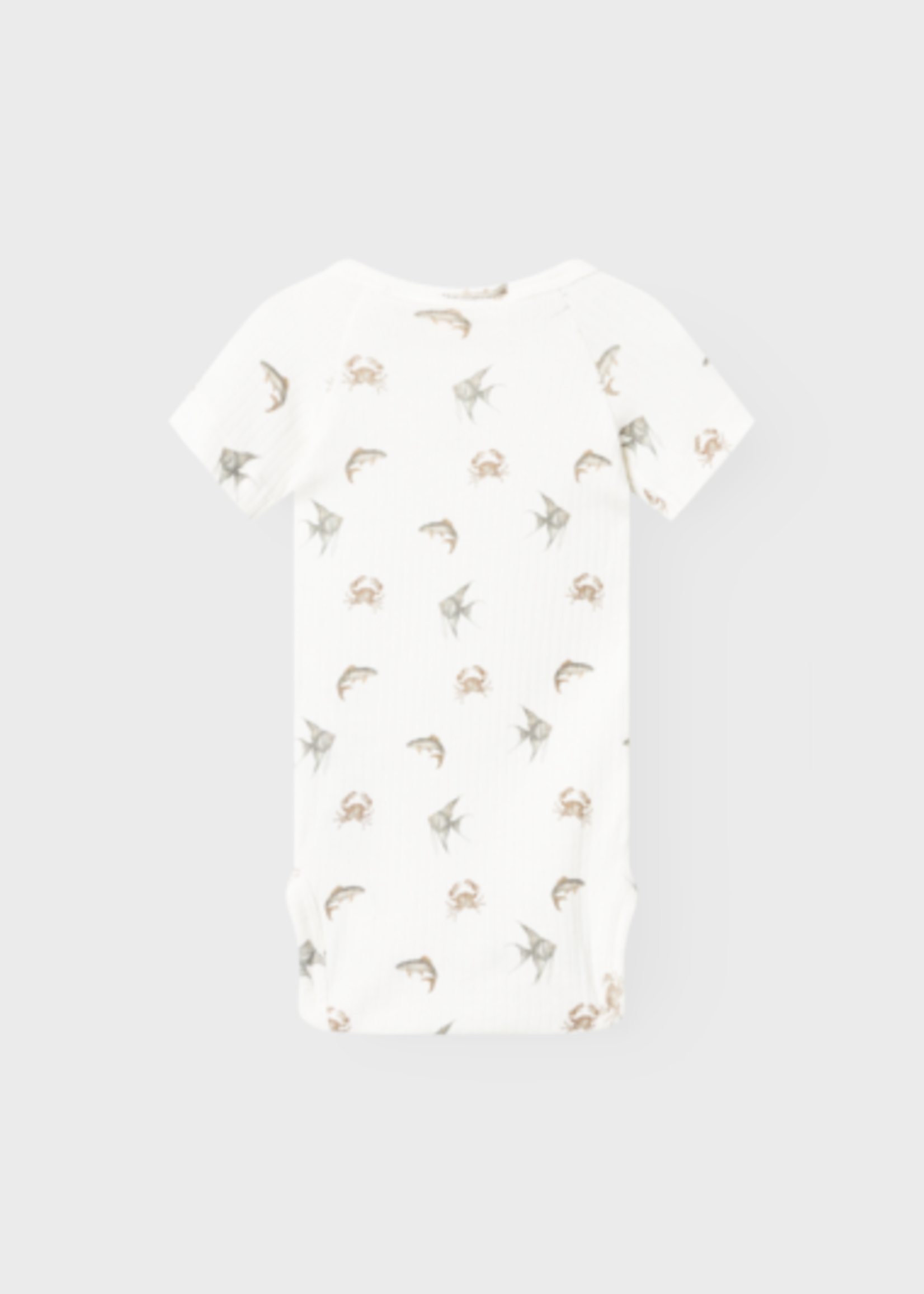 Lil' Atelier Lil' Atelier | NBMGIO SS SLIM BODY LIL - Coconut Milk/Turtle