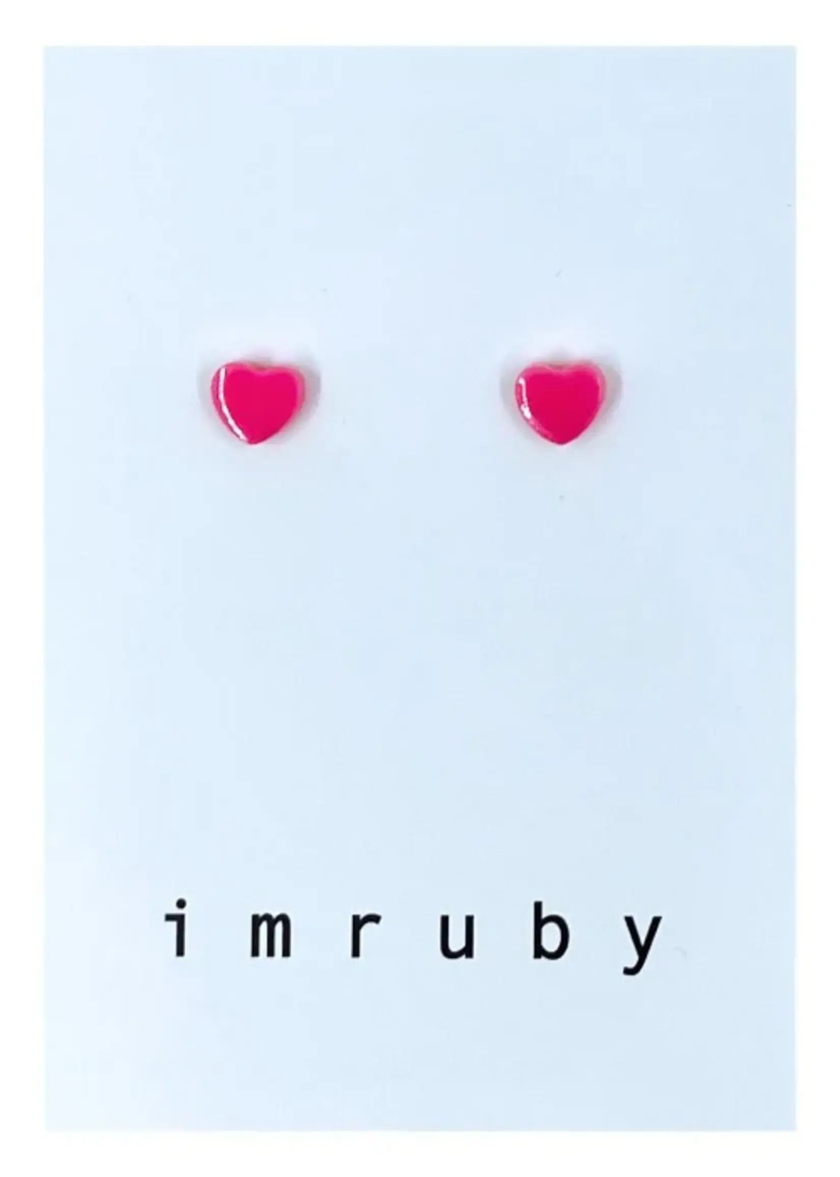 imruby imruby | Oorbellen - Hartjes
