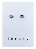 imruby imruby | oorbellen - smiley - glitters