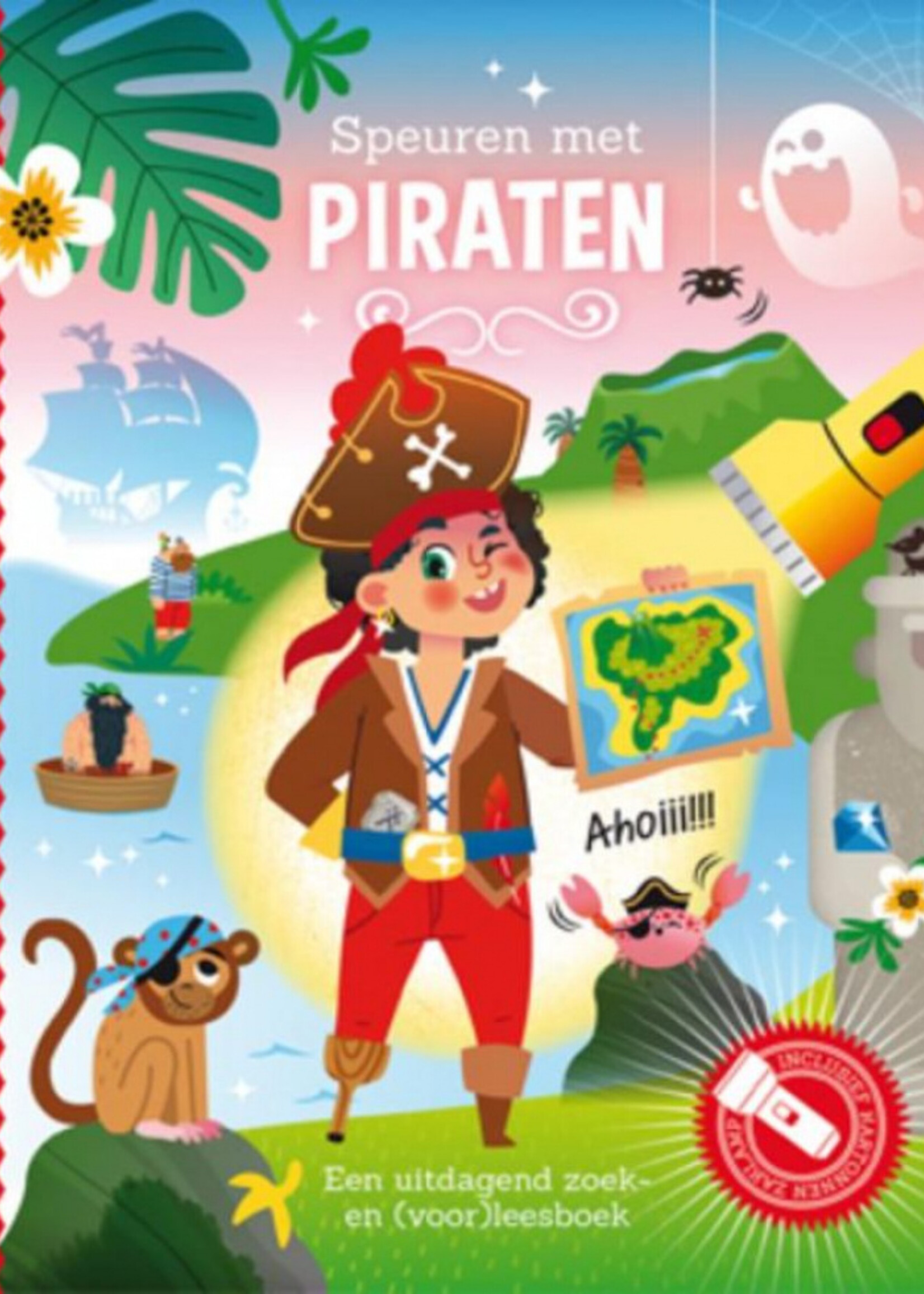Zaklampboek | Speuren met Piraten