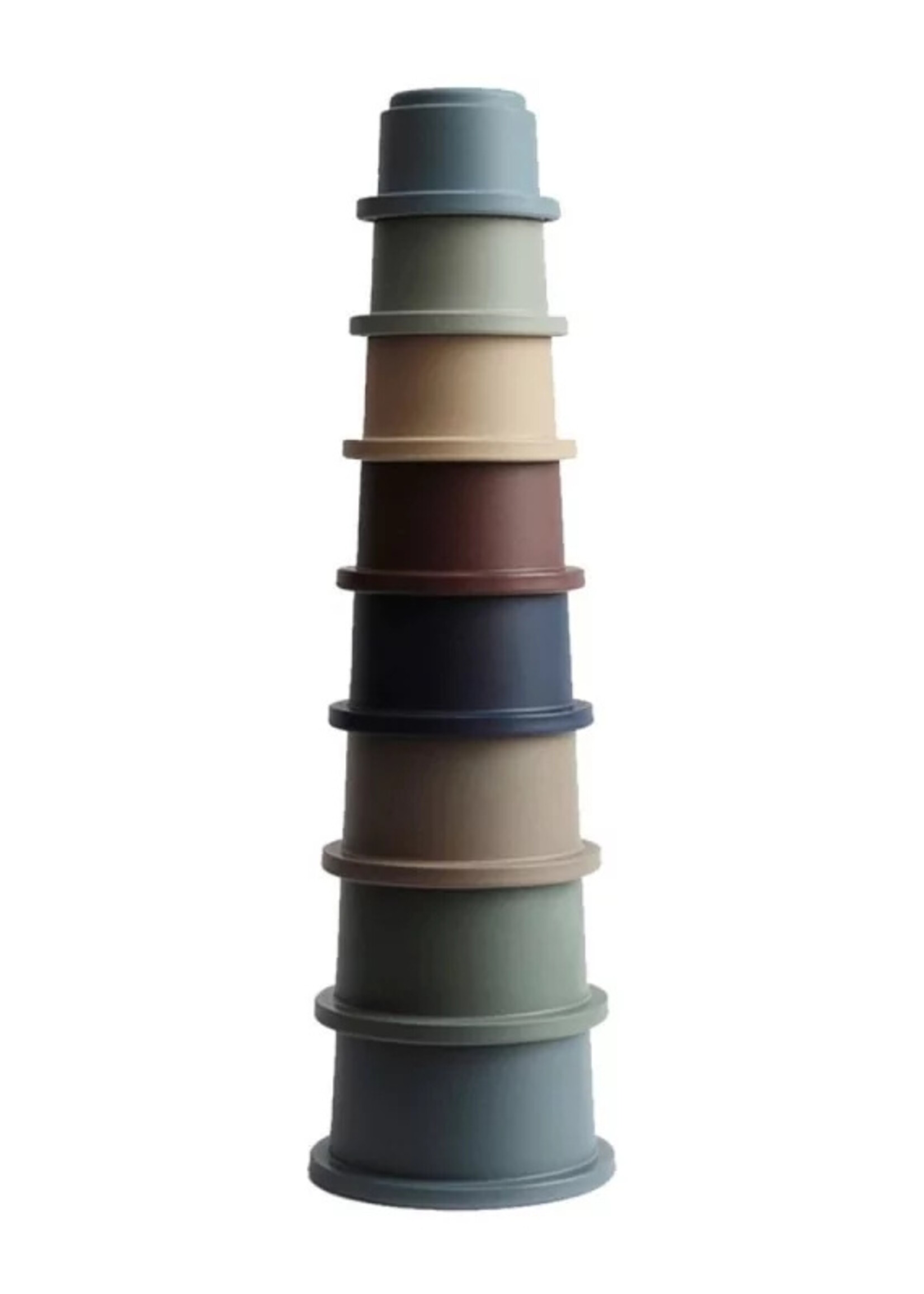 Mushie Mushie | Stacking cups - Forrest