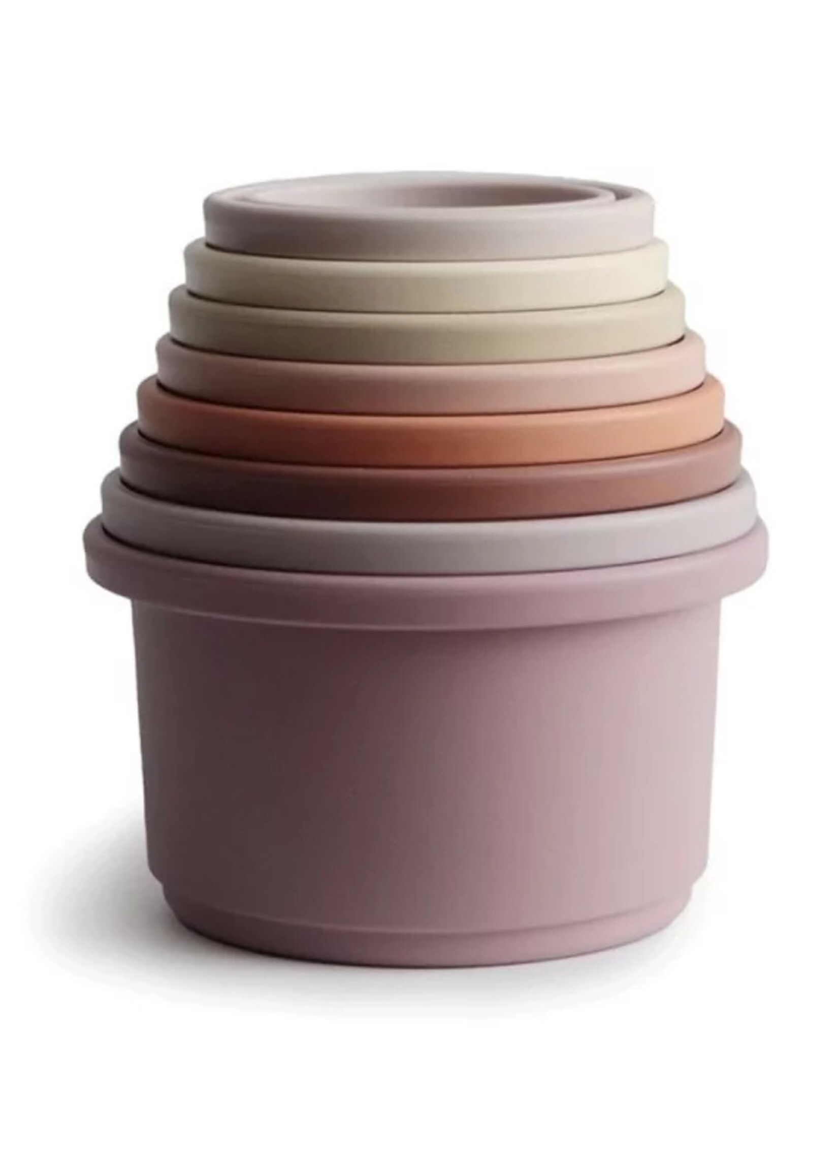 Mushie Mushie | Stacking cups - Pastel