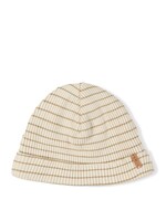 Nixnut Nixnut | Rib Beanie - Biscuit Stripe - 50/56