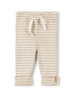 Nixnut | Rib Legging - Biscuit Stripe