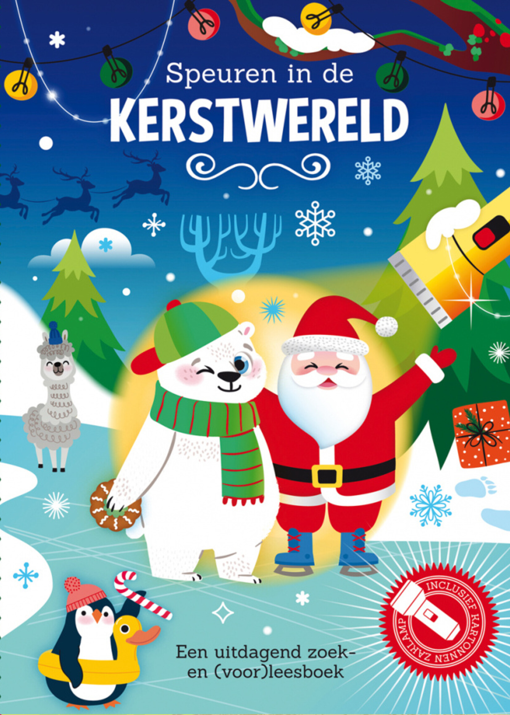 Zaklampboek | Speuren in de kerstwereld