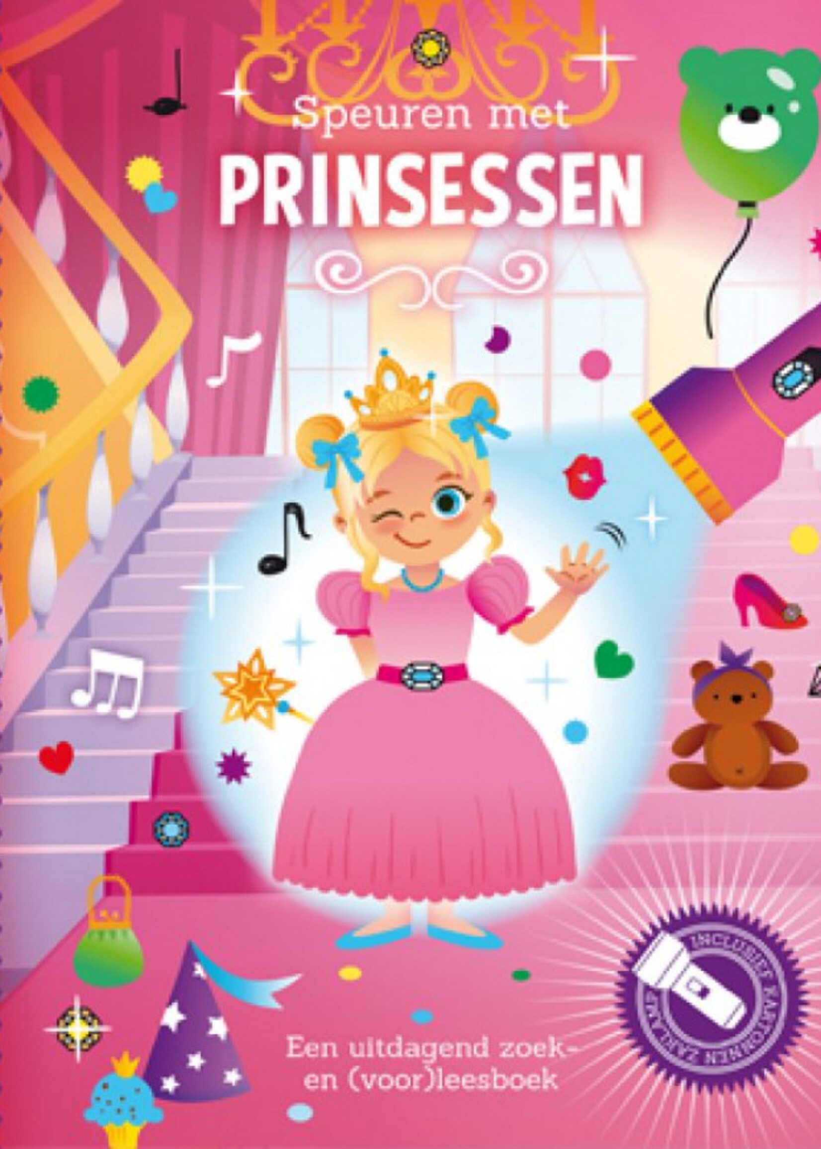 Zaklampboek | Speuren met prinsessen