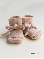 hvid Hvid | Booties - Apricot - 9 - 15 m