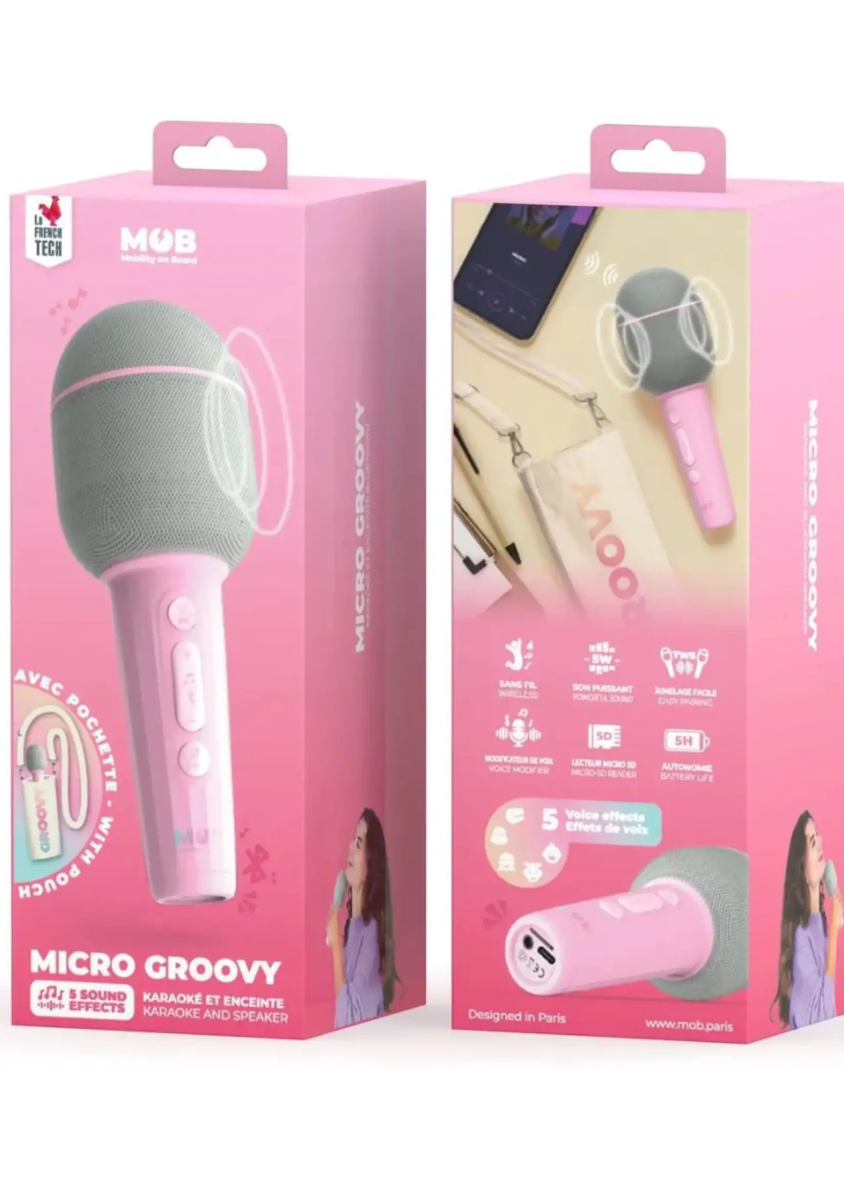 Mobility on Board Mobility on Board | Micro Groovy - Marshmallow