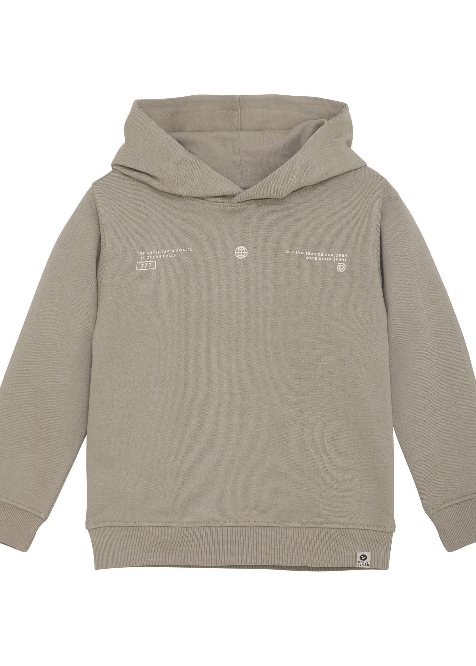 Daily7 Daily7 | Hoodie backprint – Khaki