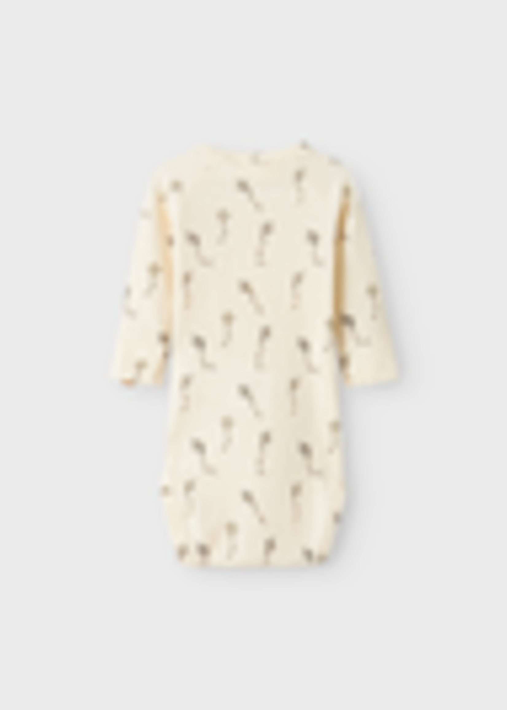 Lil’ Atelier | NBMGAVO ELM LS SLIM BODY LIL NOOS - Turtledove