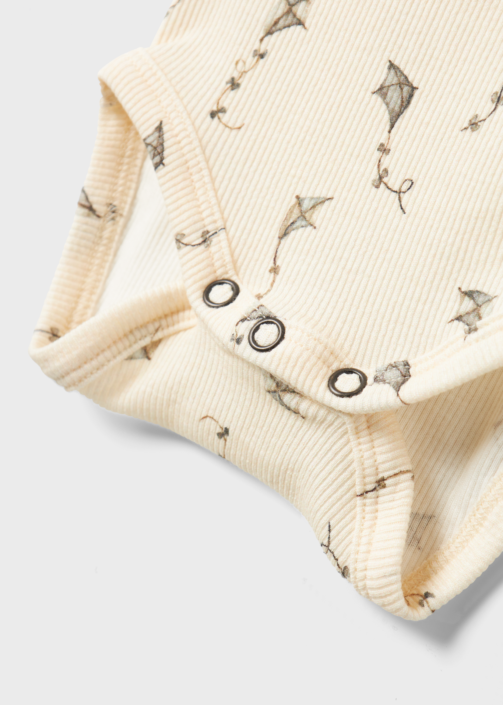 Lil’ Atelier | NBMGAVO ELM LS SLIM BODY LIL NOOS - Turtledove