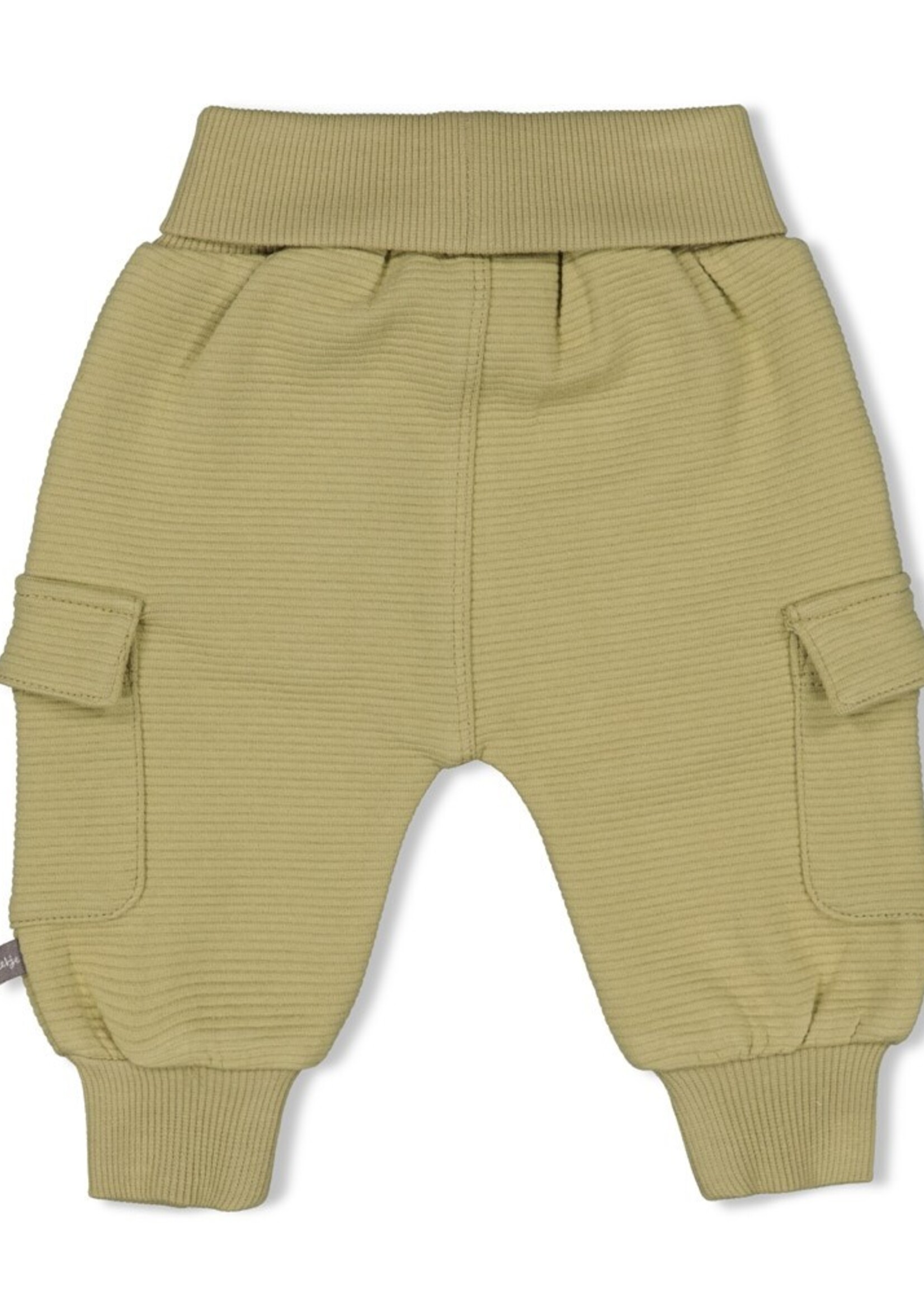 Feetje Feetje | Broek rib Min Adventur - Olijf