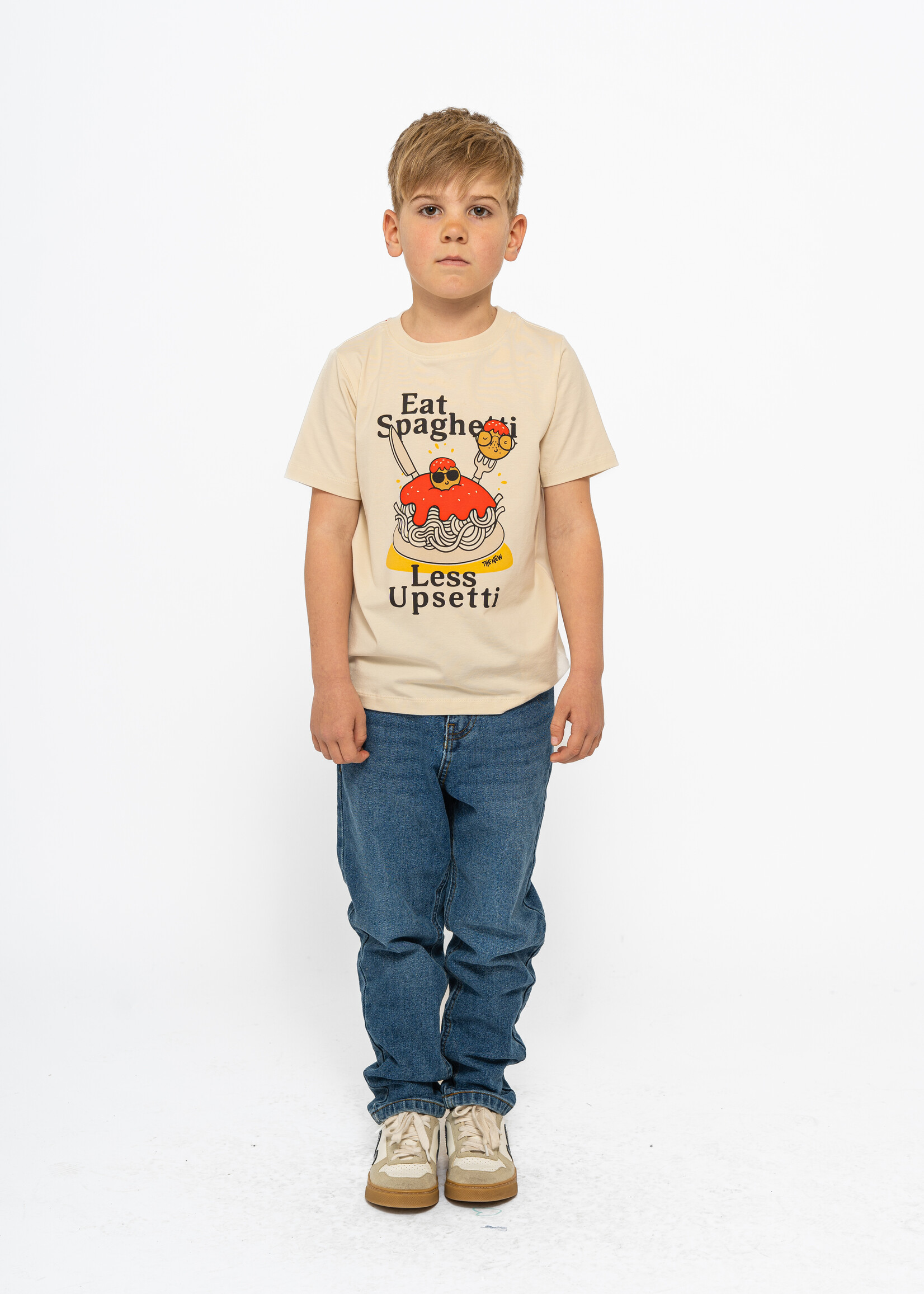 THE NEW The New | SS Tee – Nedrick – White Swan