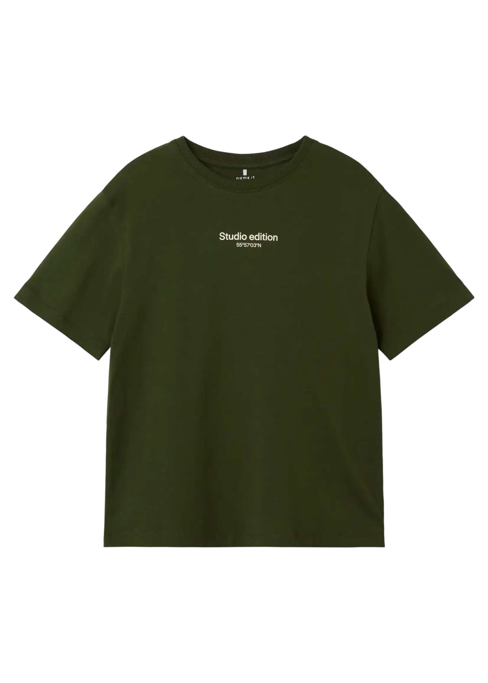 Name It Name It | NKMBRODY SS NREG TOP NOOS - Rifle Green