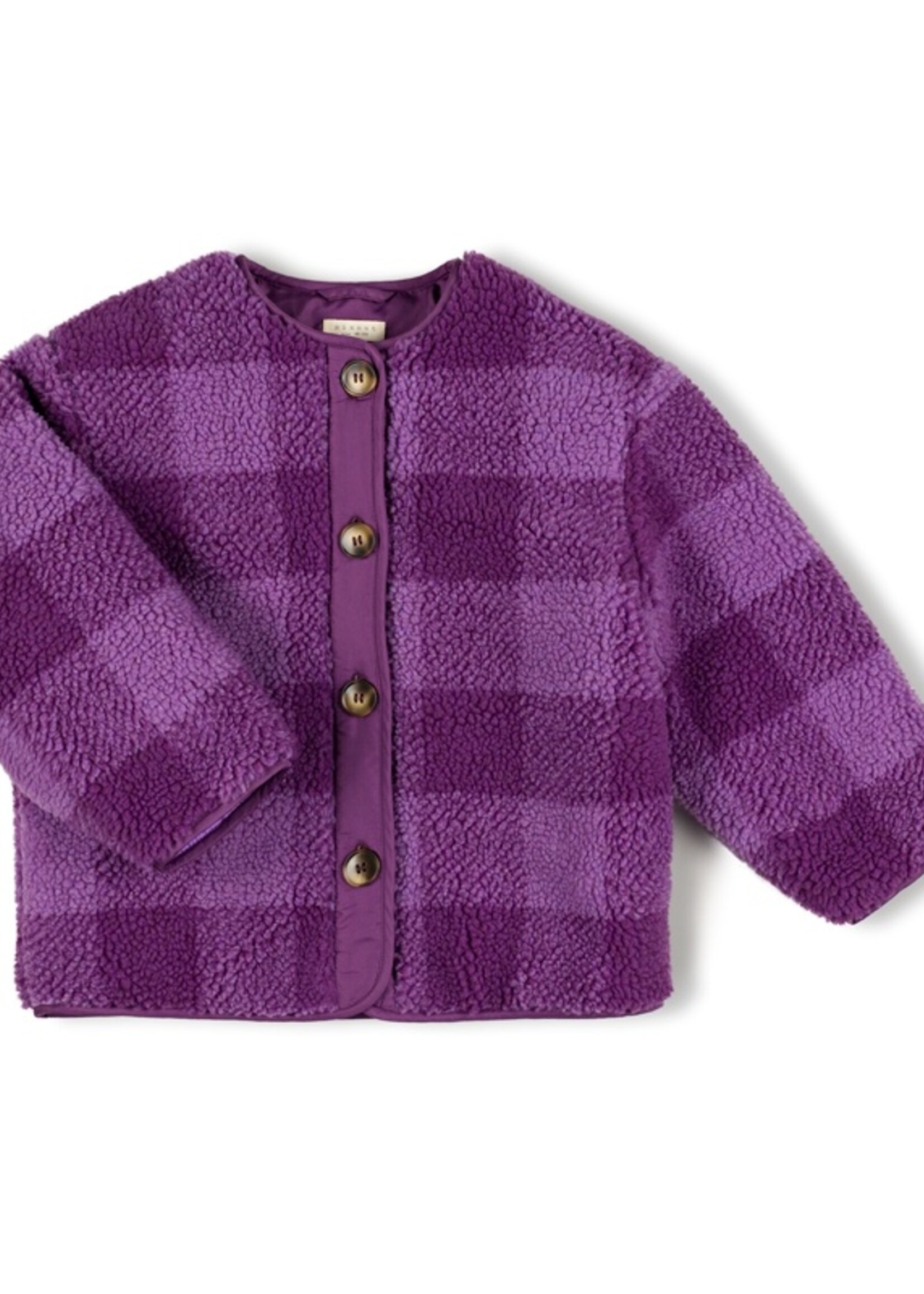 Nixnut Nixnut | Check Jacket - Purple Checkered