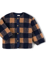 Nixnut Nixnut | Check Jacket - Navy Checkered
