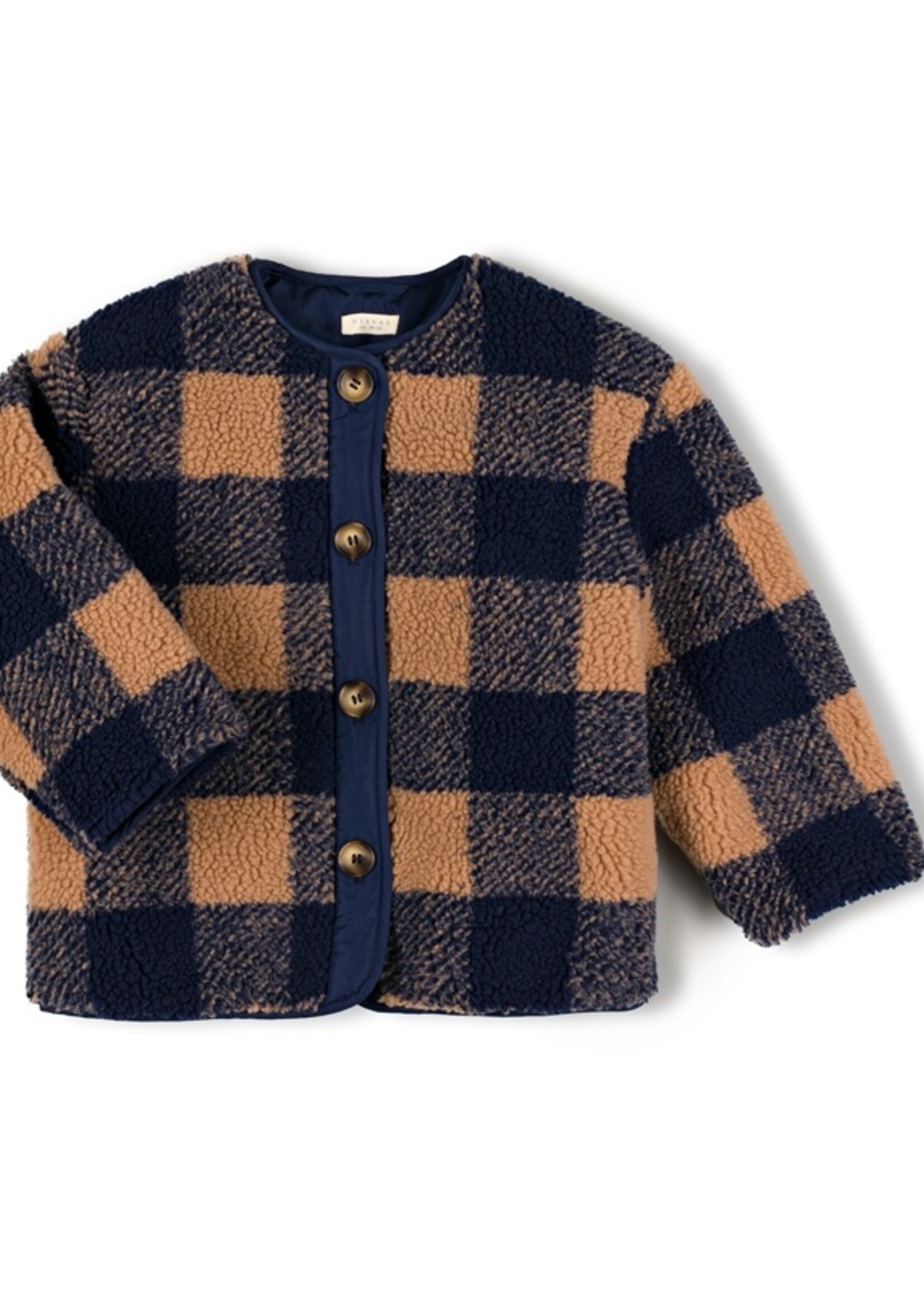 Nixnut Nixnut | Check Jacket - Navy Checkered