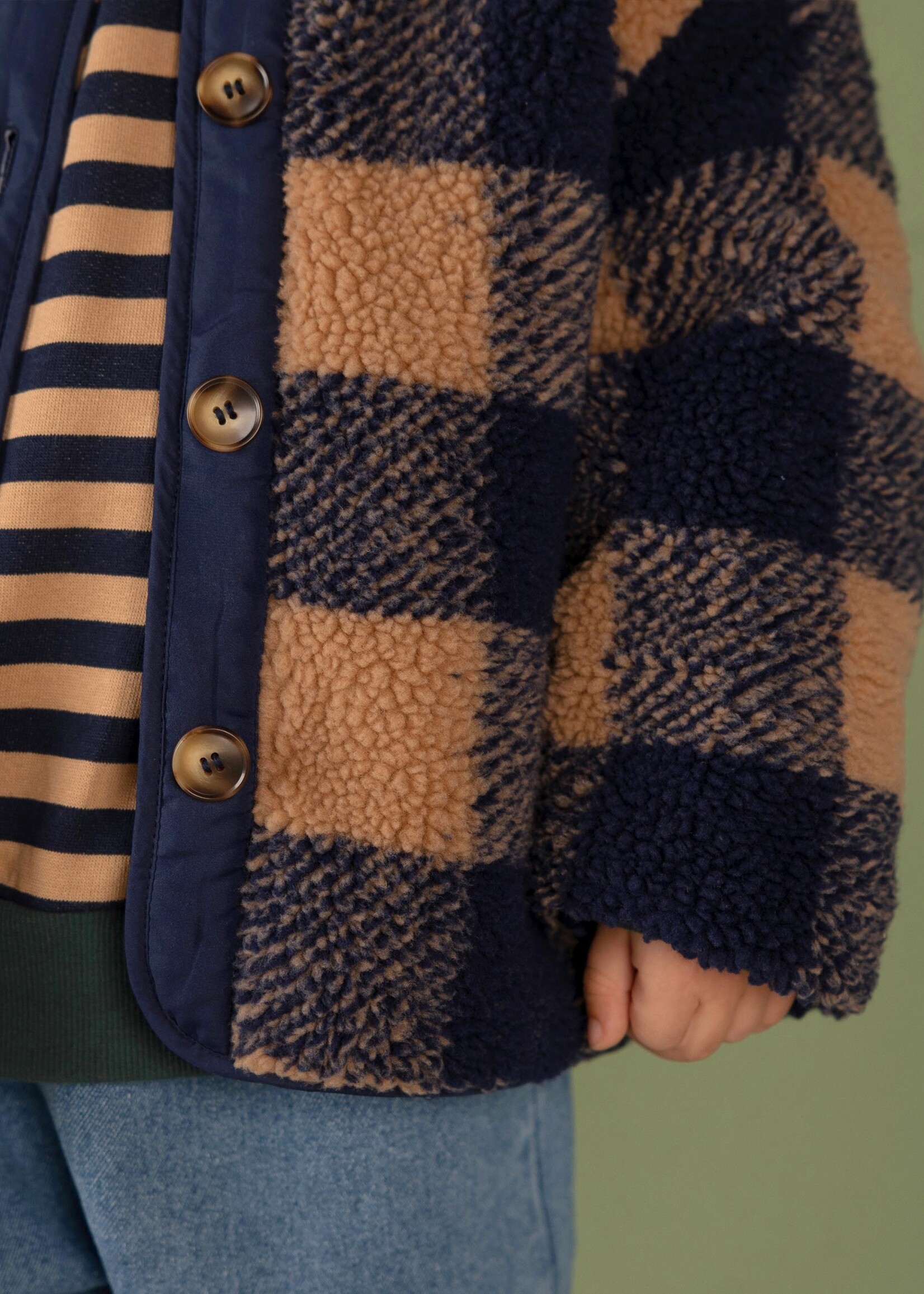 Nixnut Nixnut | Check Jacket - Navy Checkered