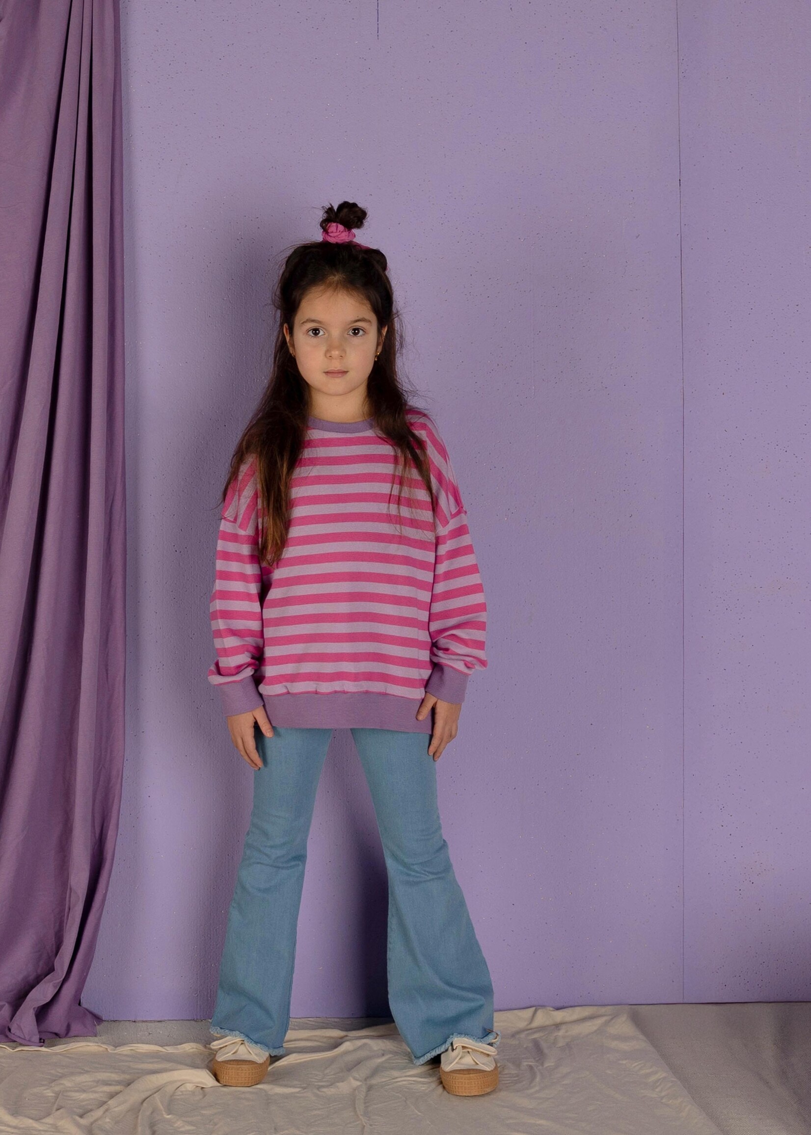 Nixnut Nixnut | Rel Sweater - Pinky Stripe