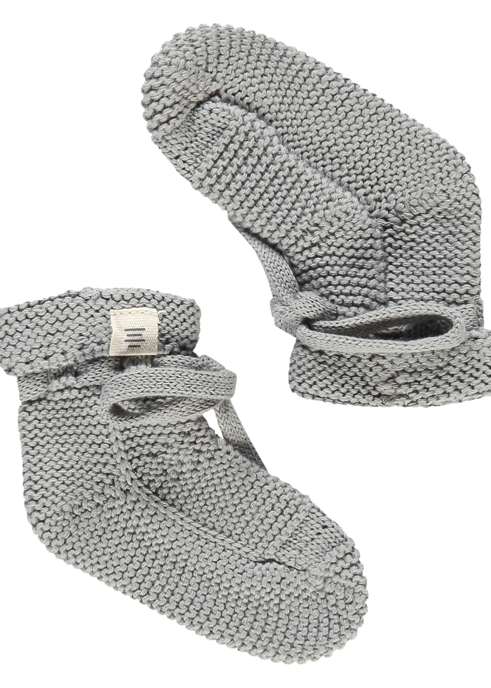 A Tiny Story A Tiny Story | baby slippers – steel