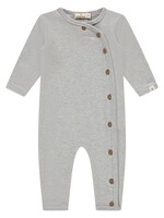 A Tiny Story A Tiny Story | baby suit long sleeve - light grey melange