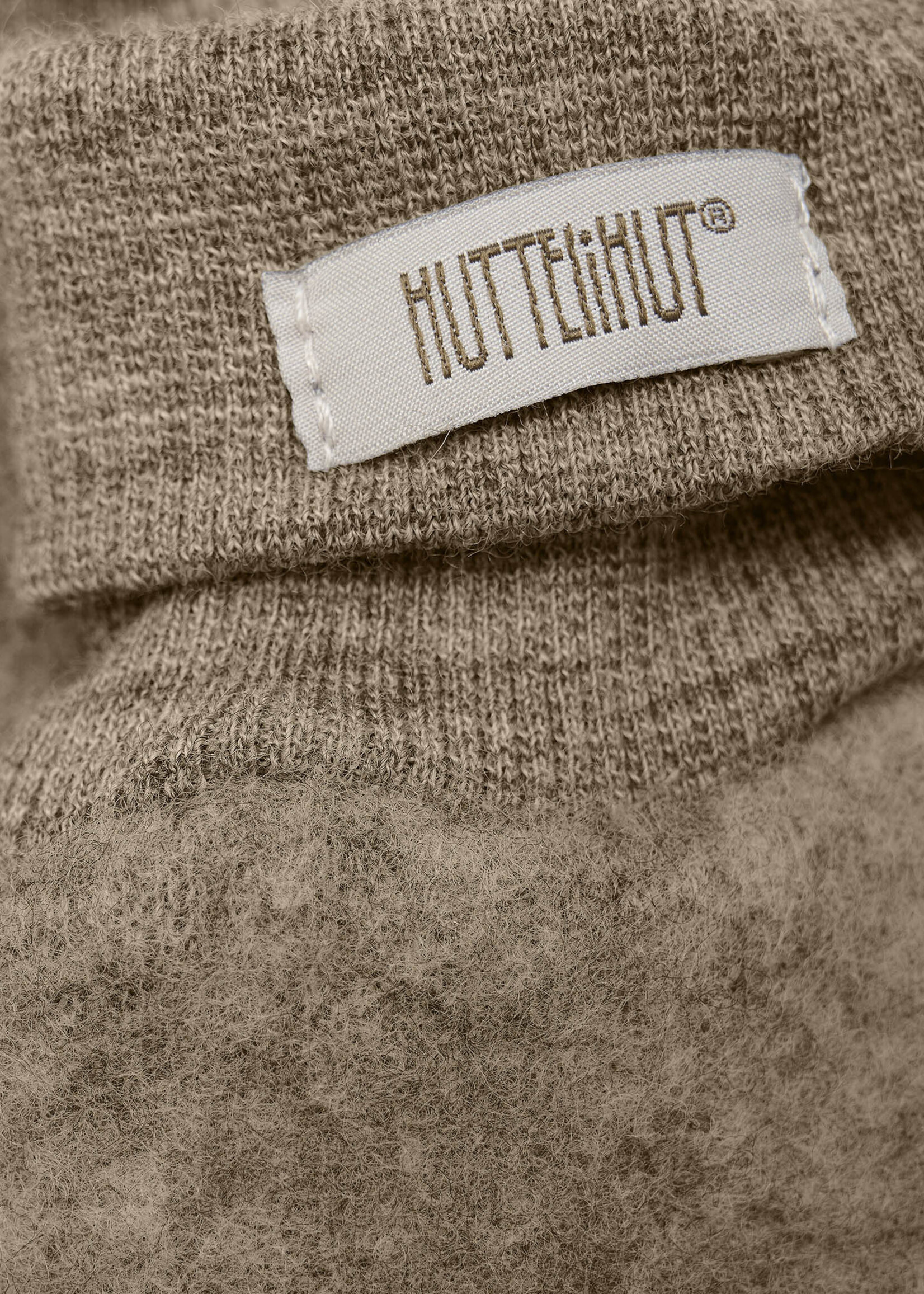 Huttelihut HUTTEliHUT | Mittens Wool Fleece 2-layer – Savannah Melange