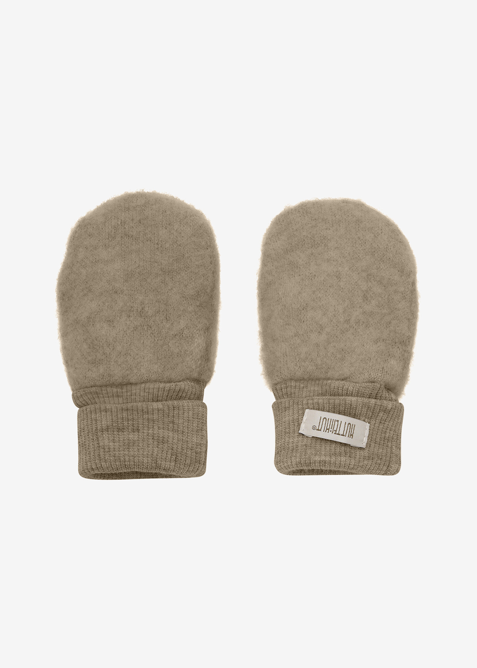 Huttelihut HUTTEliHUT | Mittens Wool Fleece 2-layer – Savannah Melange