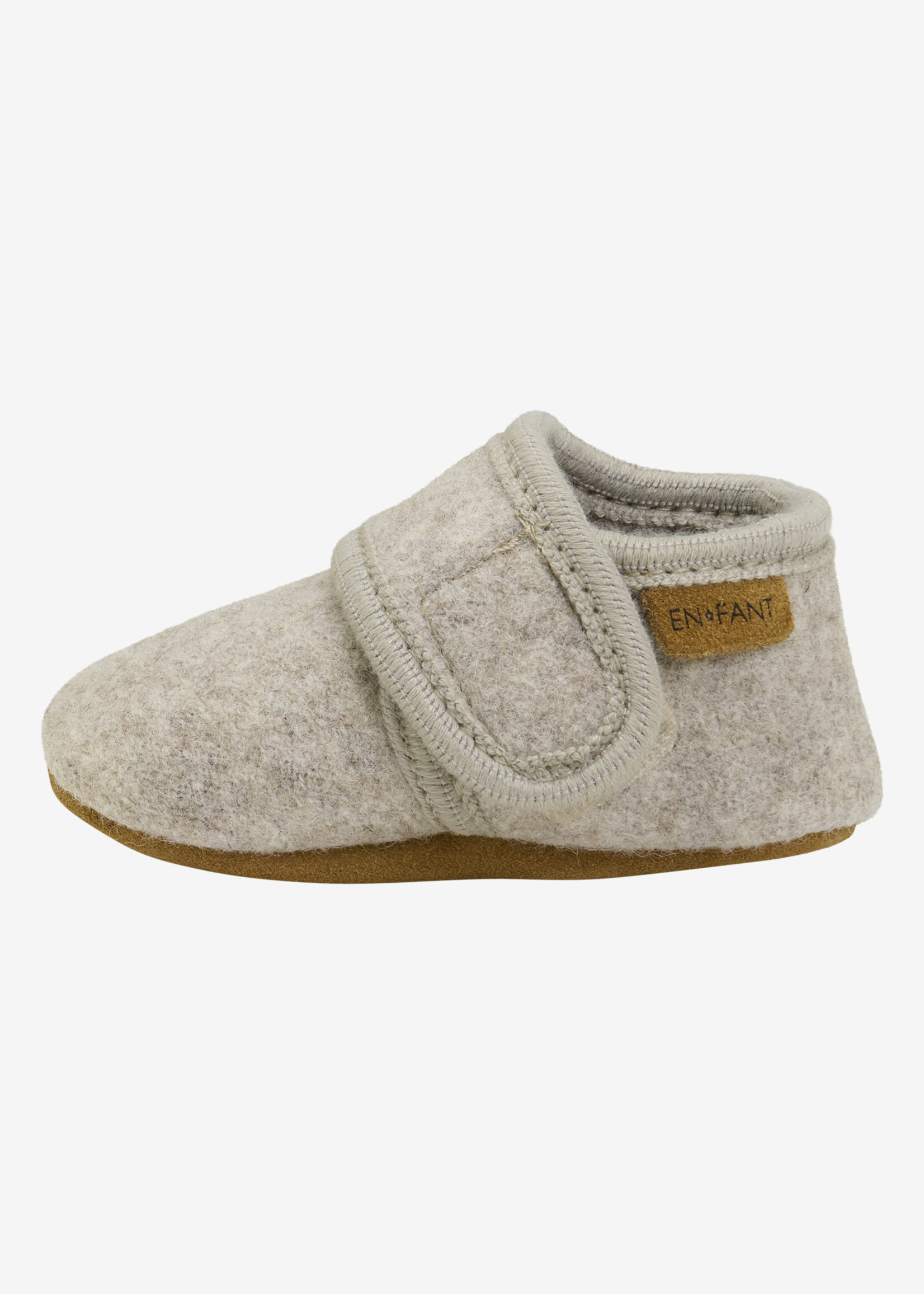 En Fant En Fant | Baby Wool slippers – Sand Melange