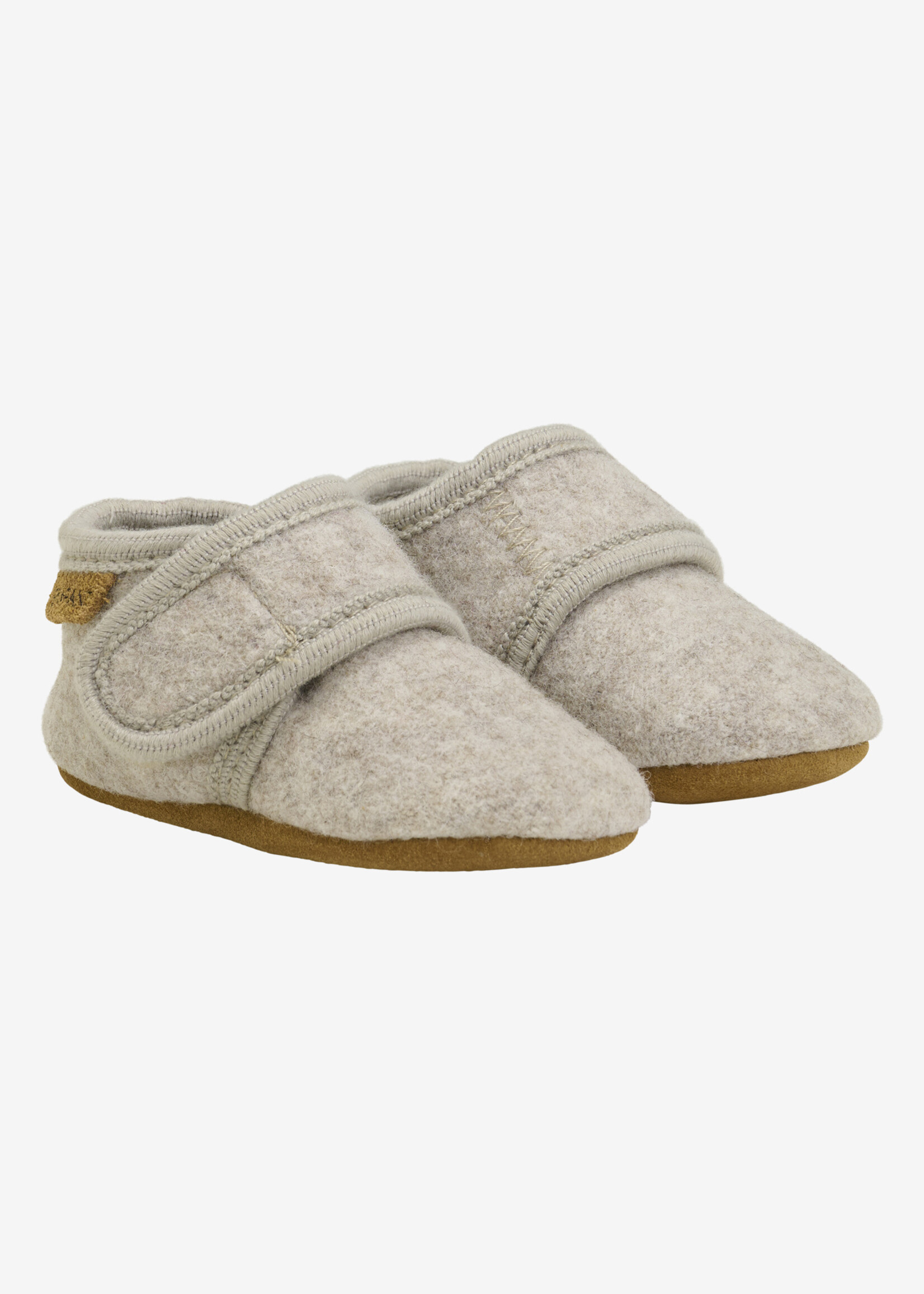 En Fant En Fant | Baby Wool slippers – Sand Melange