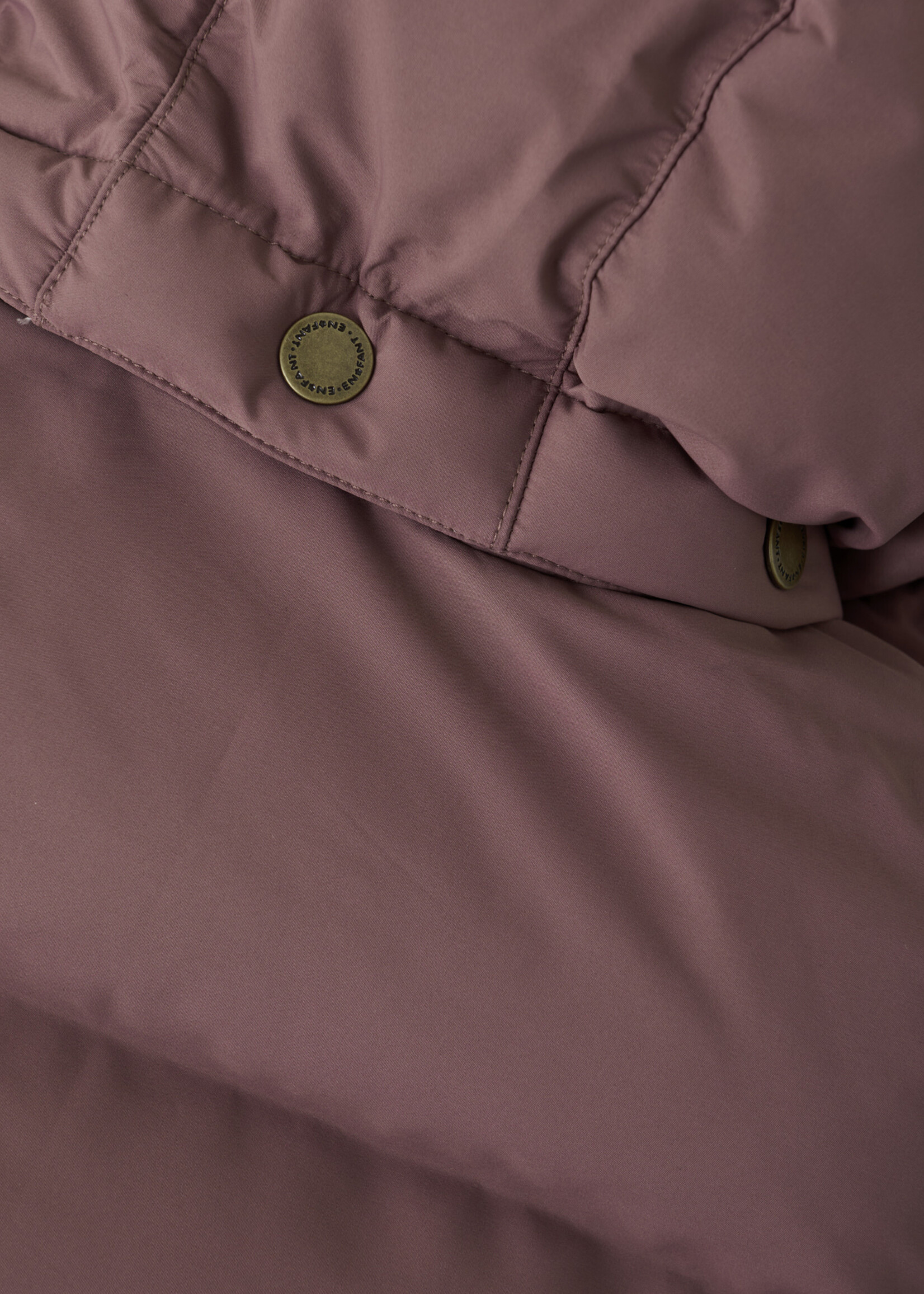 En Fant En Fant | Jacket Quilt, Solid – Rose Taupe