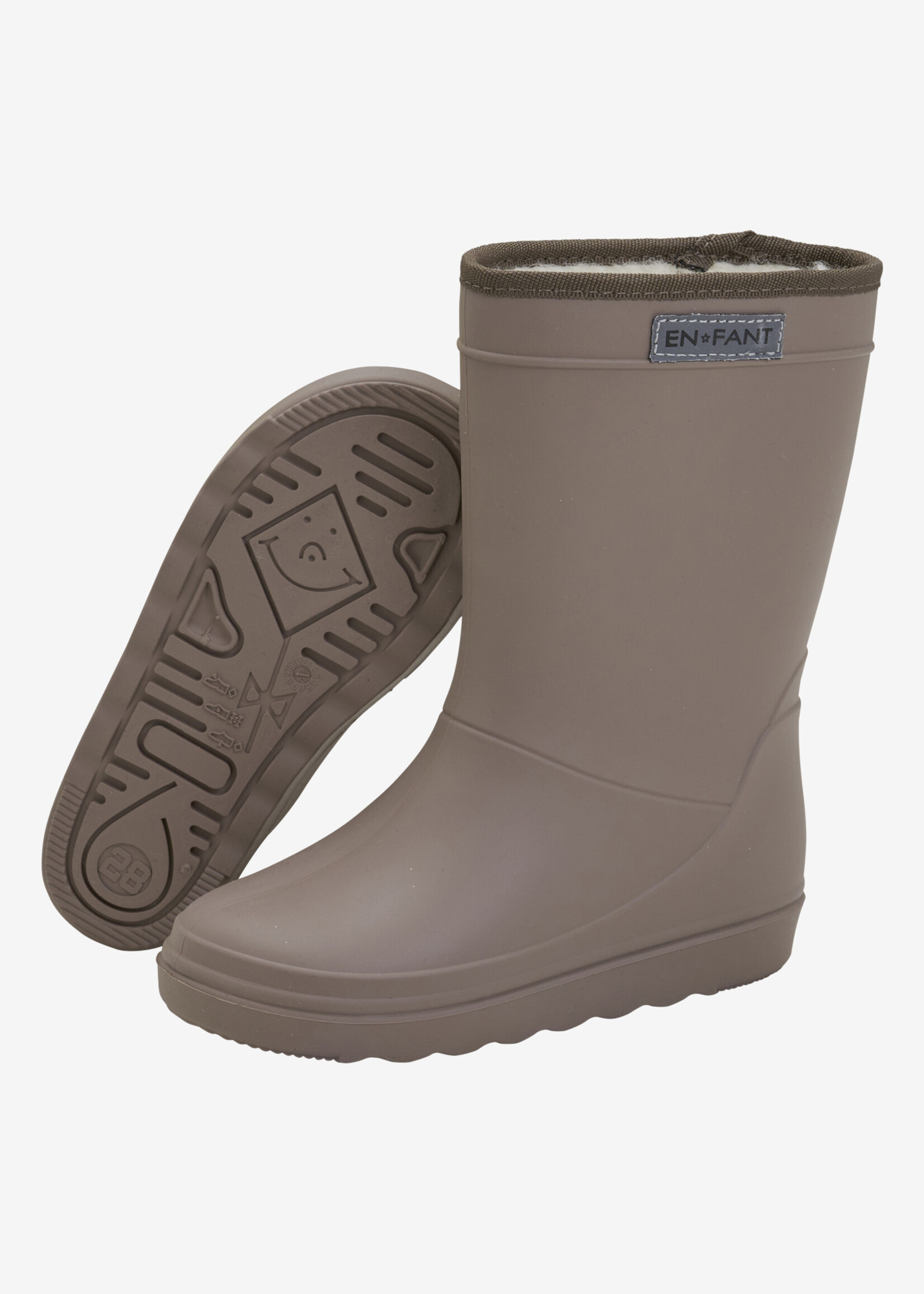 En Fant En Fant | Thermo Boots Solid – Pine Bark