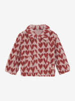 Daily7 Daily7 | Teddy Jacket Heart - Rose