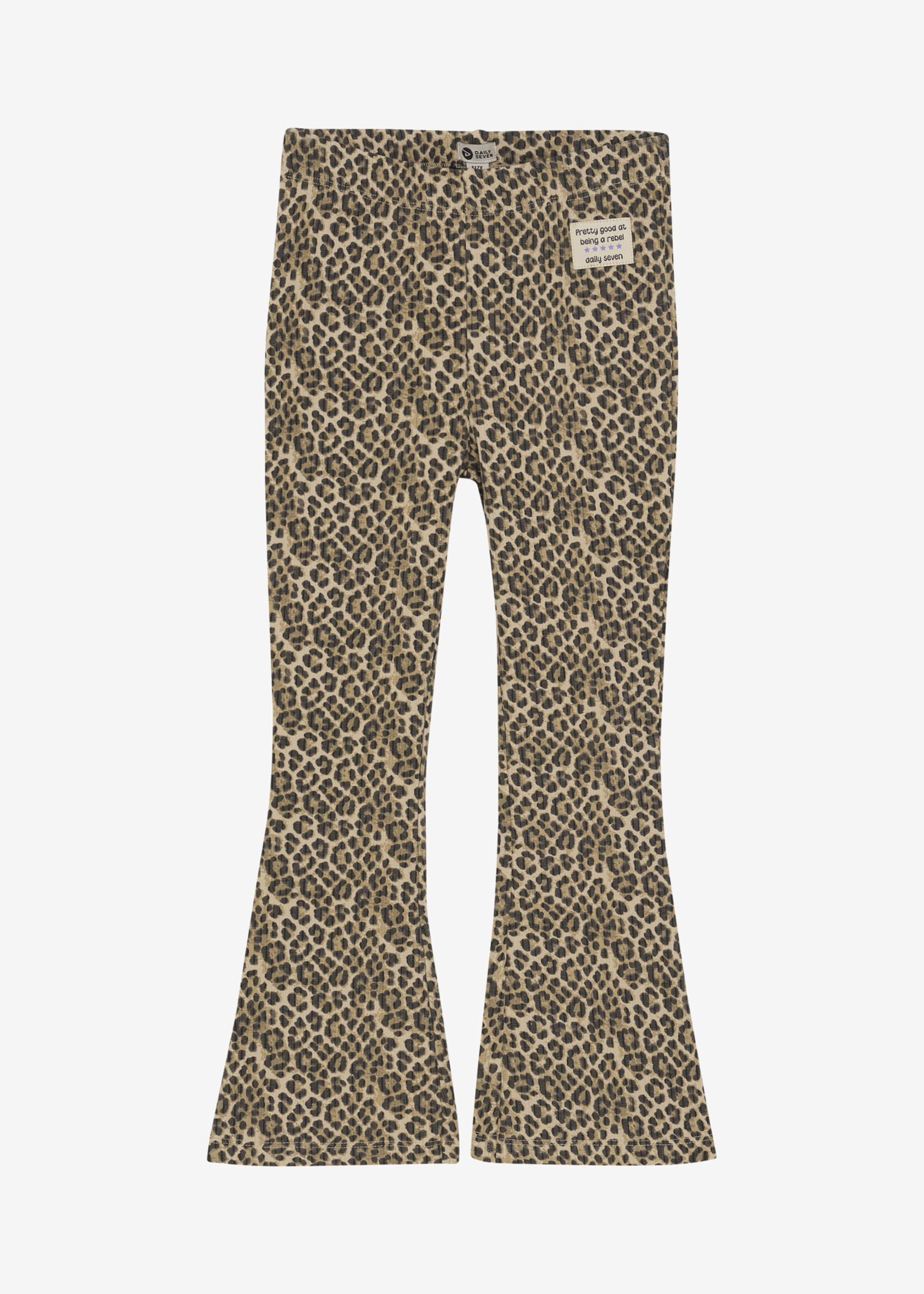 Daily7 Daily7 | Animal Flared Pants - Sand