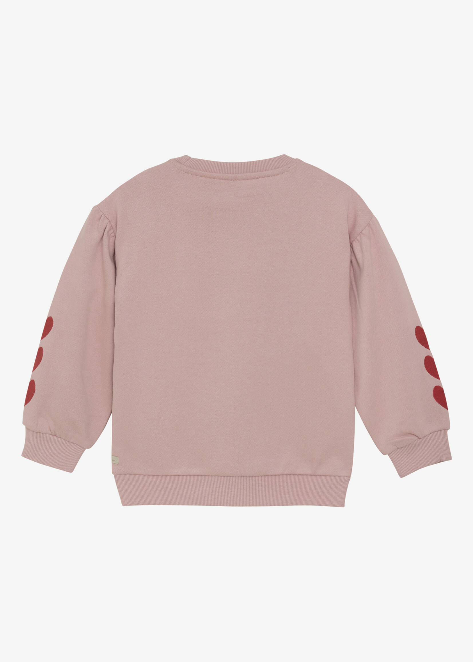 Daily7 Daily7 | Sweater Heart Embroidery - Rose