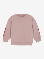 Daily7 Daily7 | Sweater Heart Embroidery - Rose