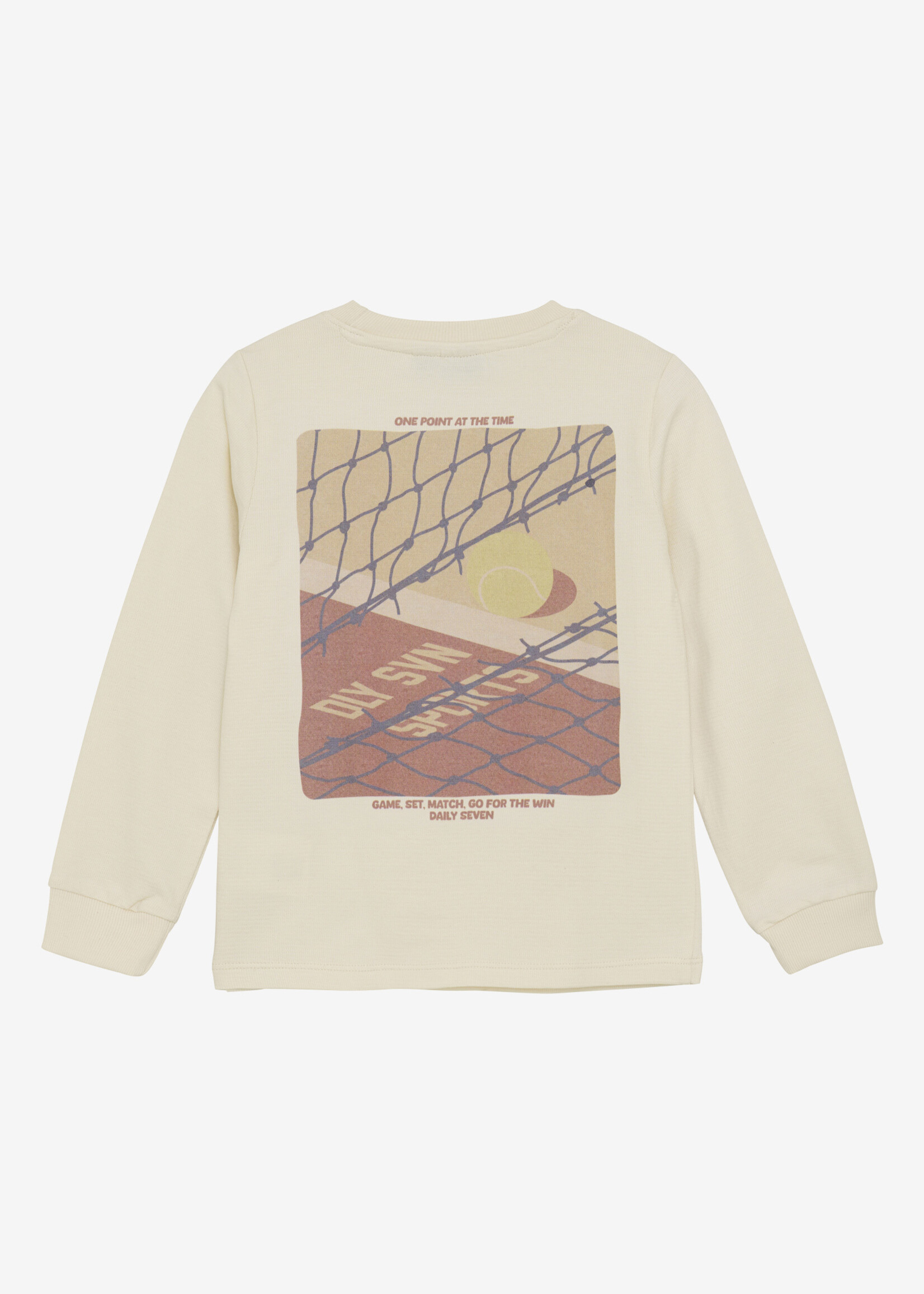 Daily7 Daily7 | T-shirt Longsleeve Artwork - White