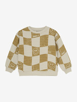 Daily7 Daily7 | Oversized Sweater Alloverprint - Sand