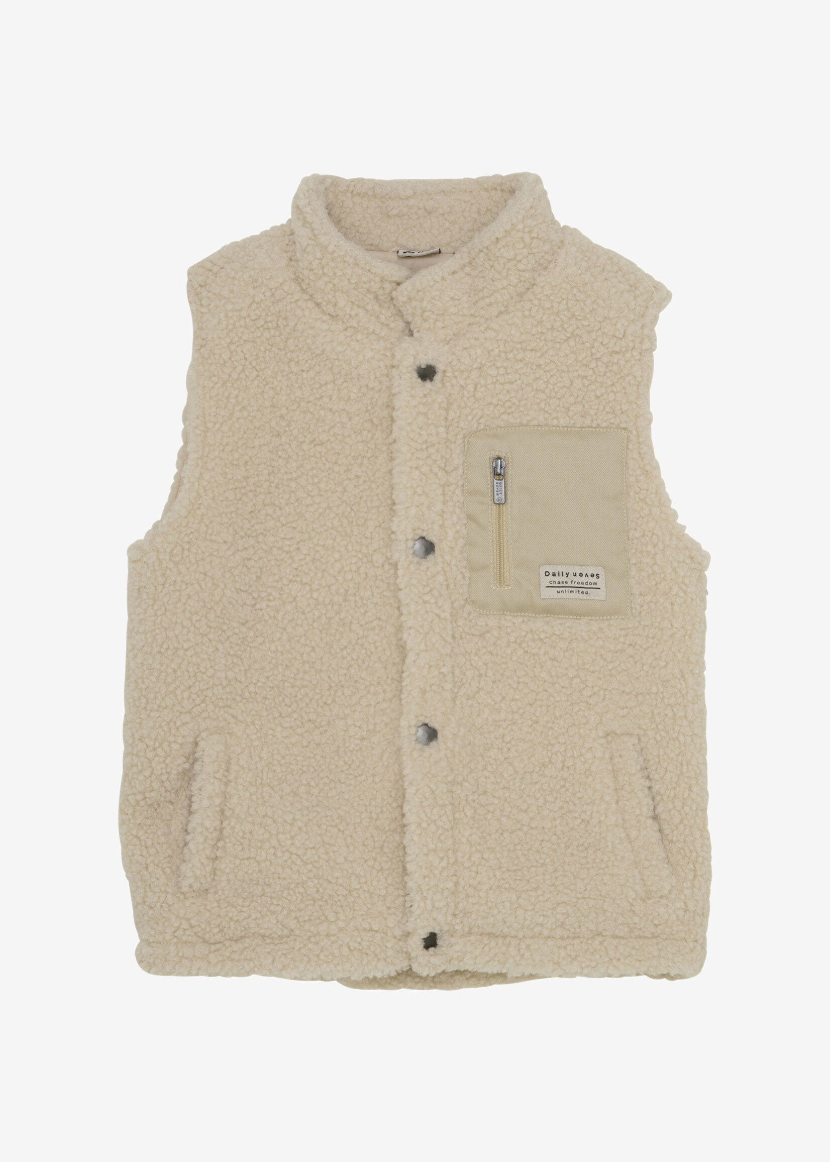 Daily7 Daily7 | Bodywarmer Teddy – Sand