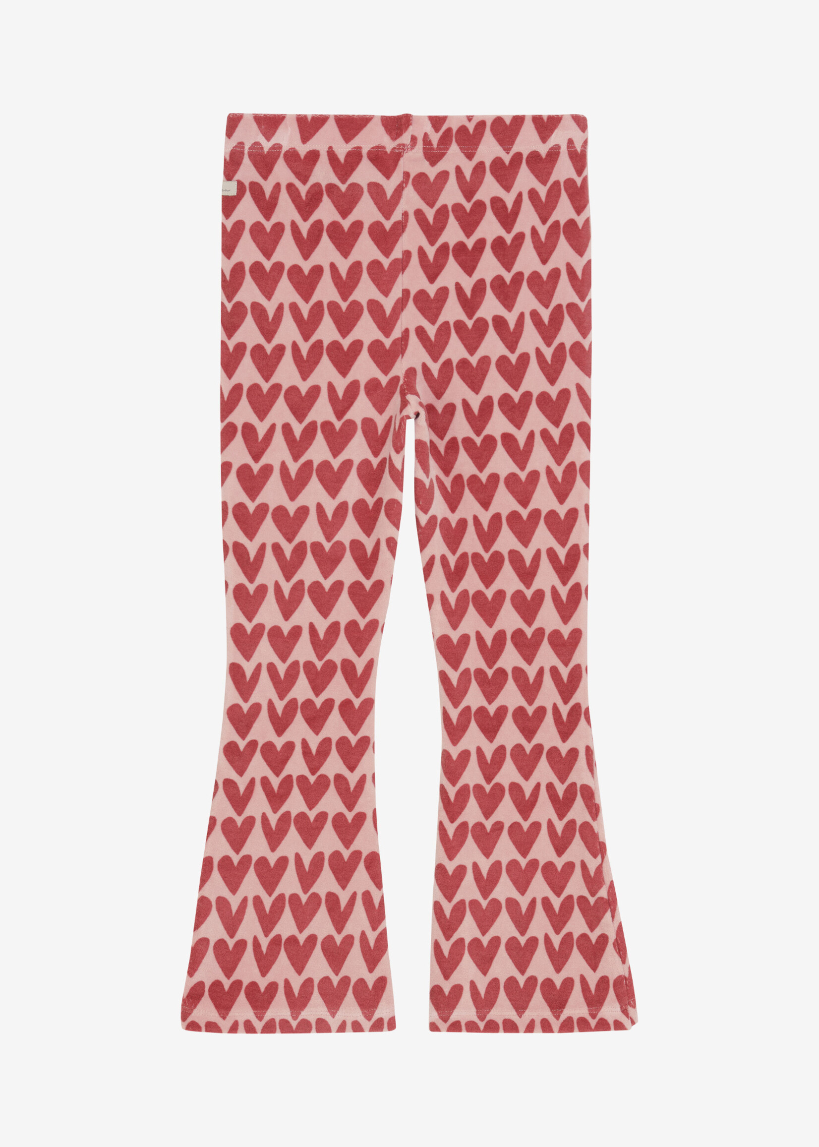 Daily7 Daily7 | Flared Heart Pants - Rose
