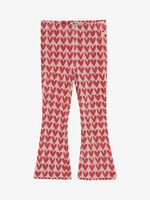 Daily7 Daily7 | Flared Heart Pants - Rose