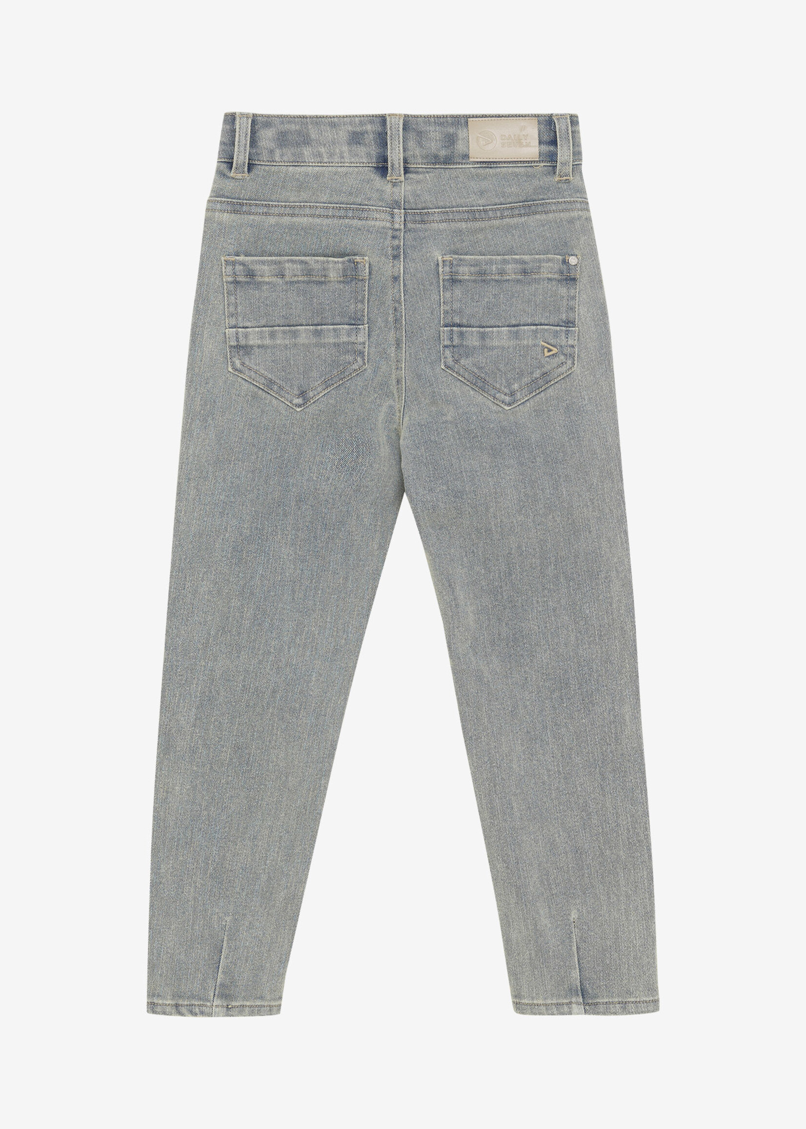 Daily7 Daily7 | 2500 Mom Fit Embroiderie - Blue