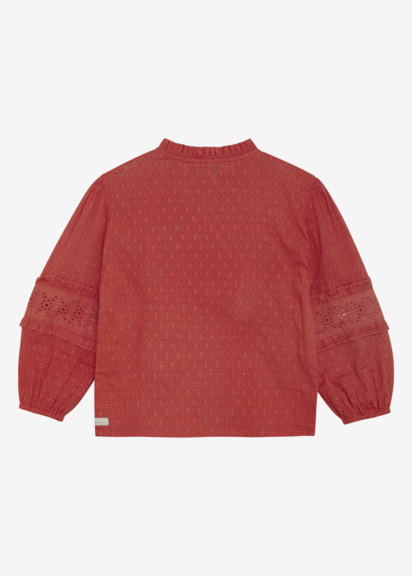 Daily7 Daily7 | Shirt Longsleeve Ruffle - Red