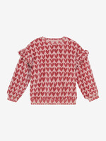 Daily7 Daily7 | Sweater Heart Print - Rose