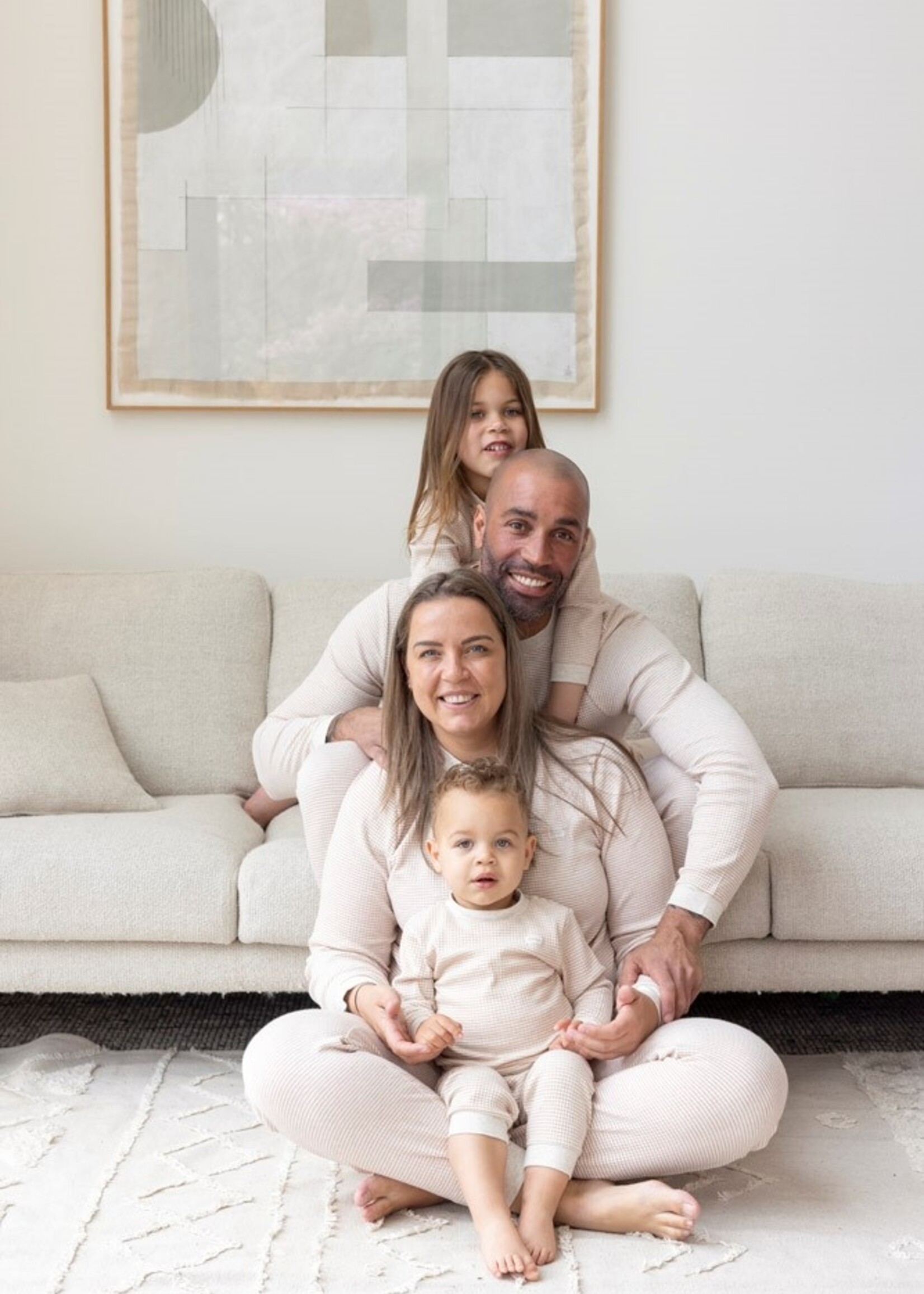 Feetje Feetje | Wafelpyjama - Family Edition Stroopwafel