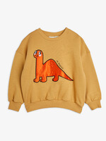 Mini Rodini MINI RODINI | Dino application red sweatshirt