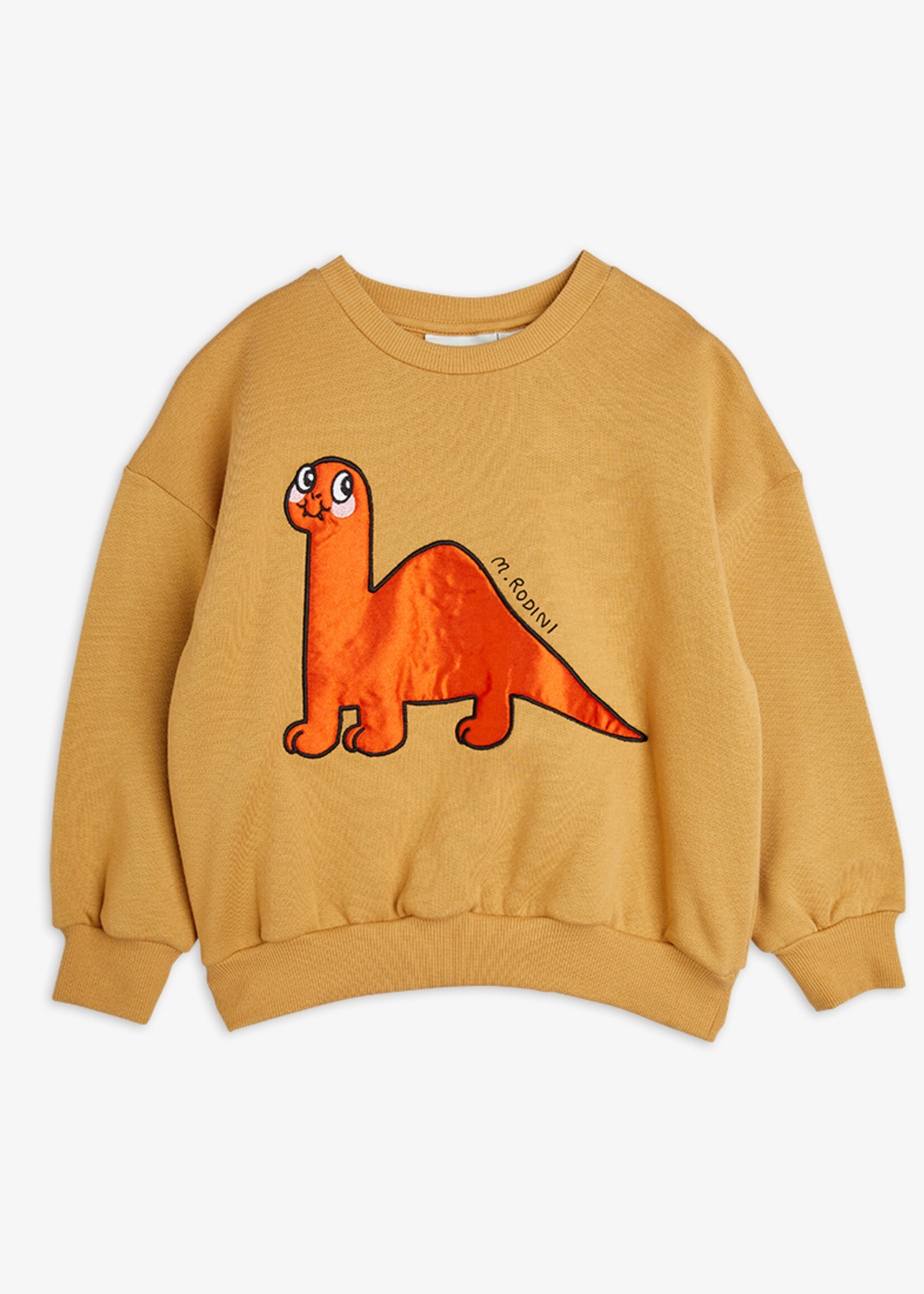 Mini Rodini MINI RODINI | Dino application red sweatshirt