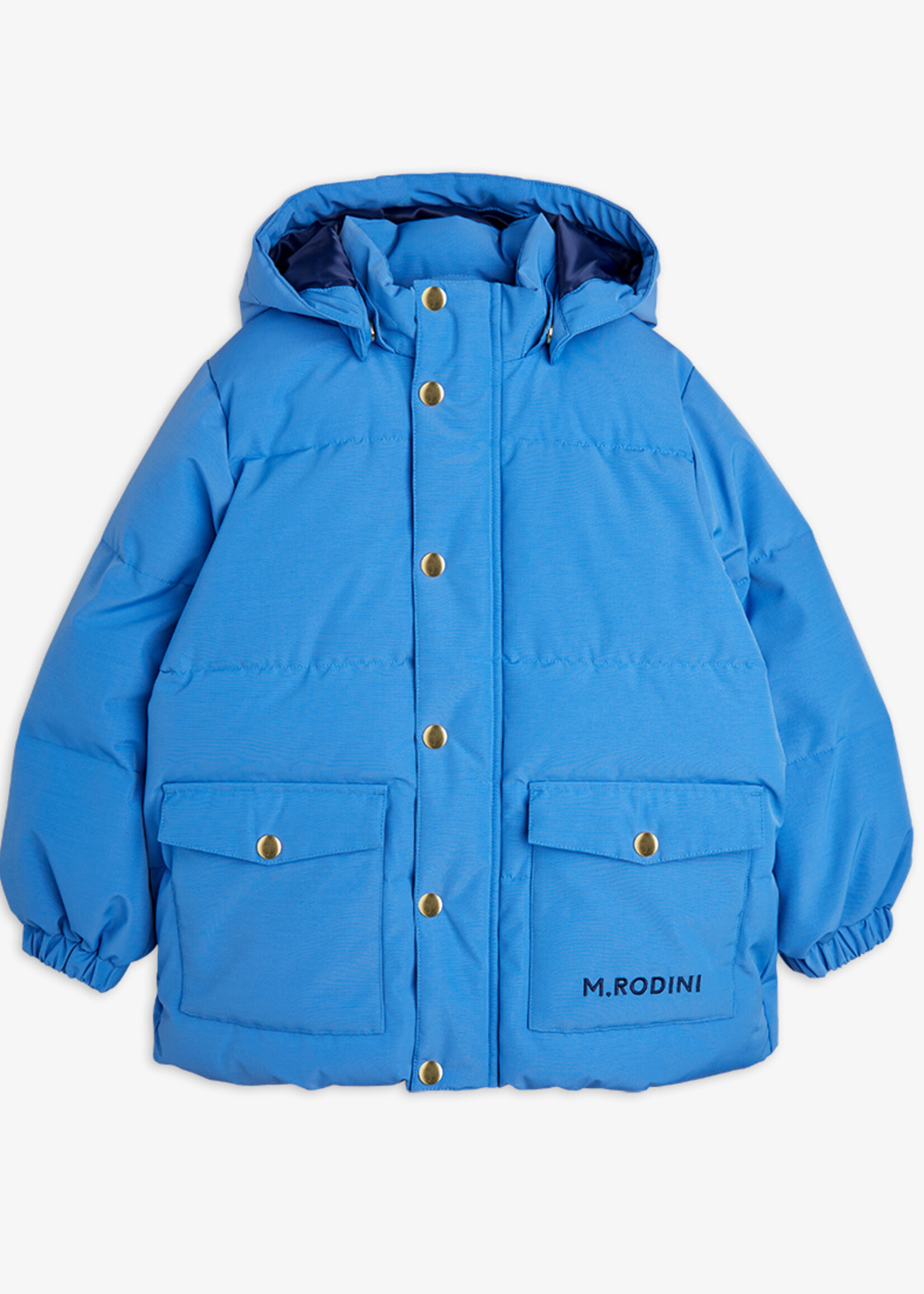 Mini Rodini MINI RODINI | Solid heavy puffer - Blue